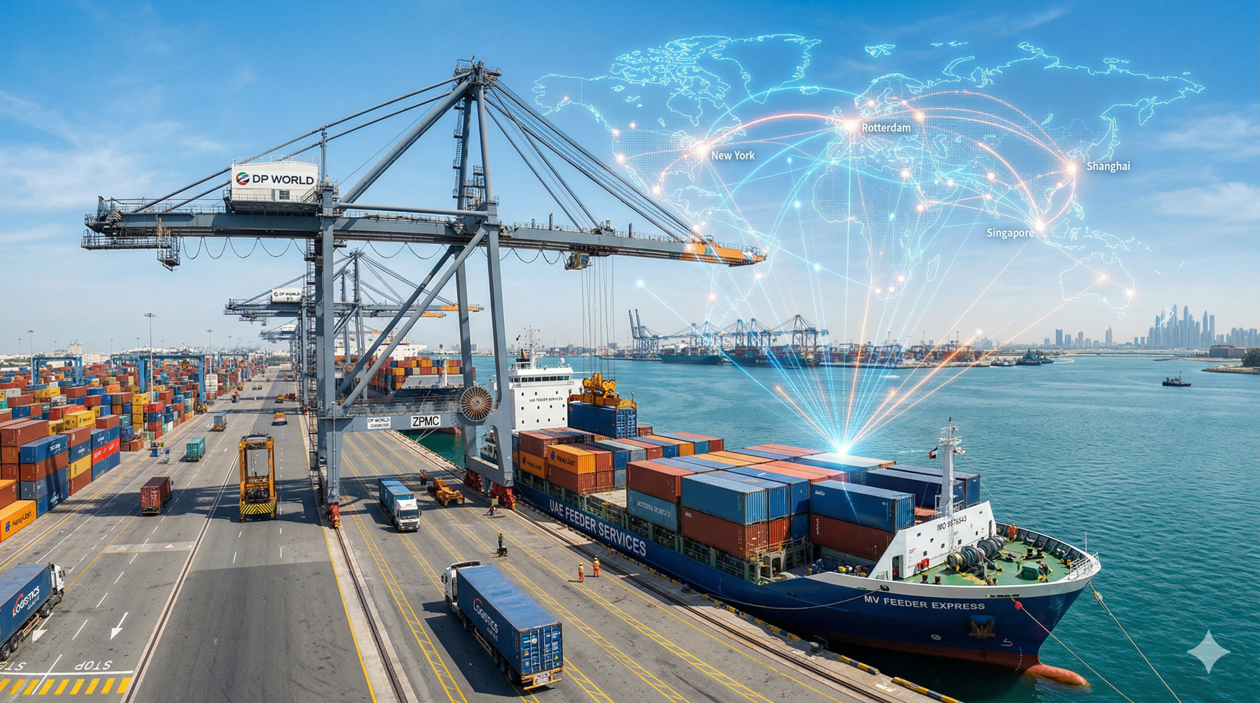 feeder operator in dubai