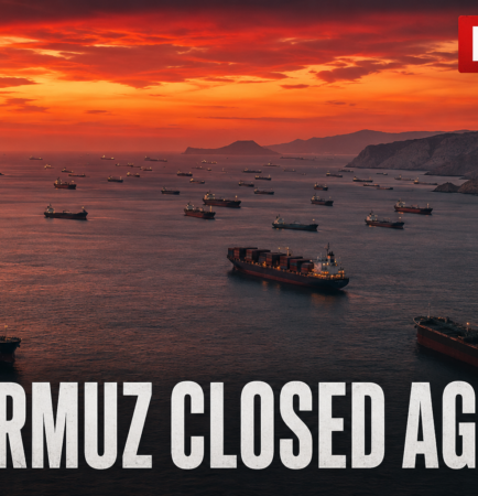 Strait of Hormuz closed again 2026 - ships waiting as UAE freight rates surge